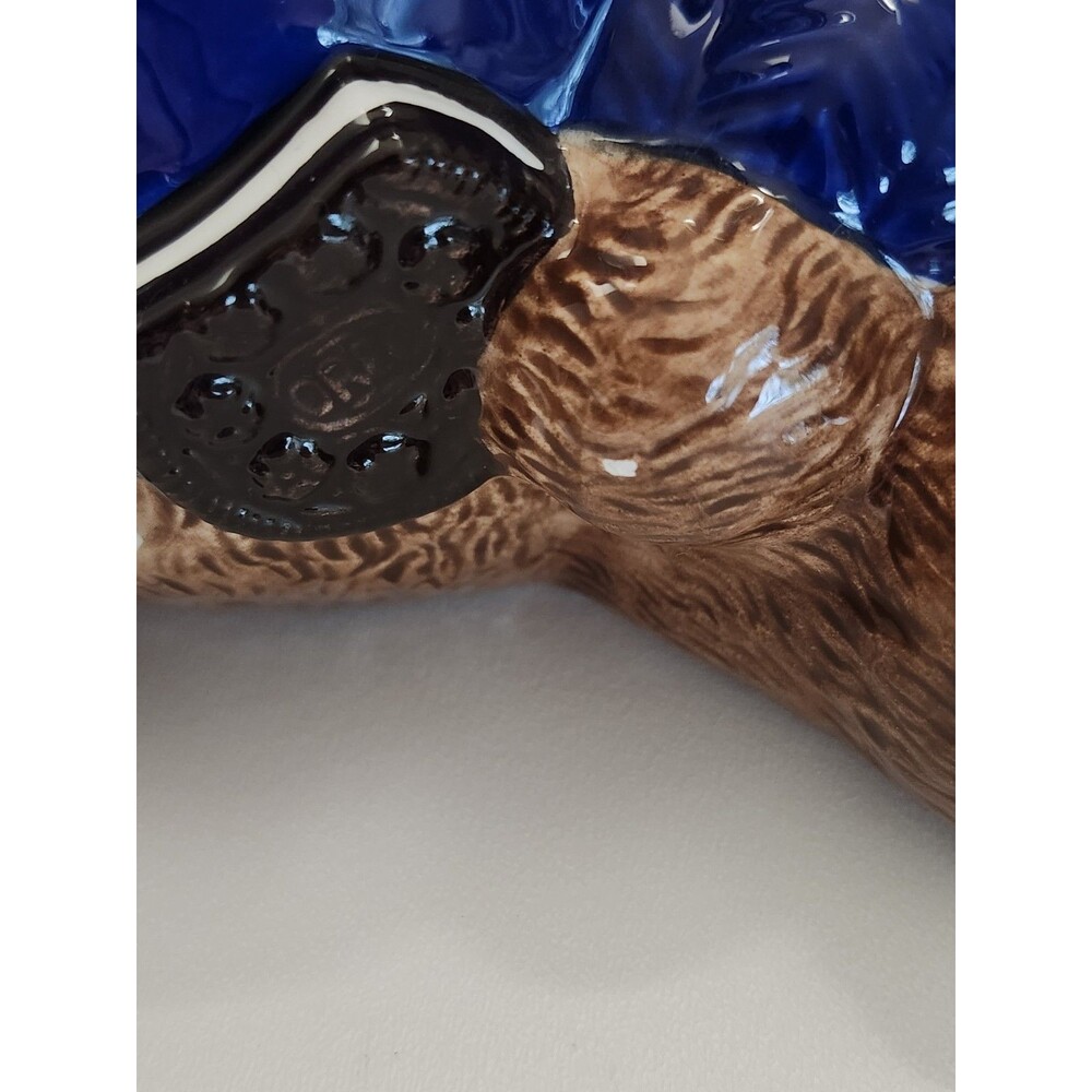 Oreo Teddy Bear Cookie Jar - 2001 Blue and White Sweater & Hat - Picture 6 of 10